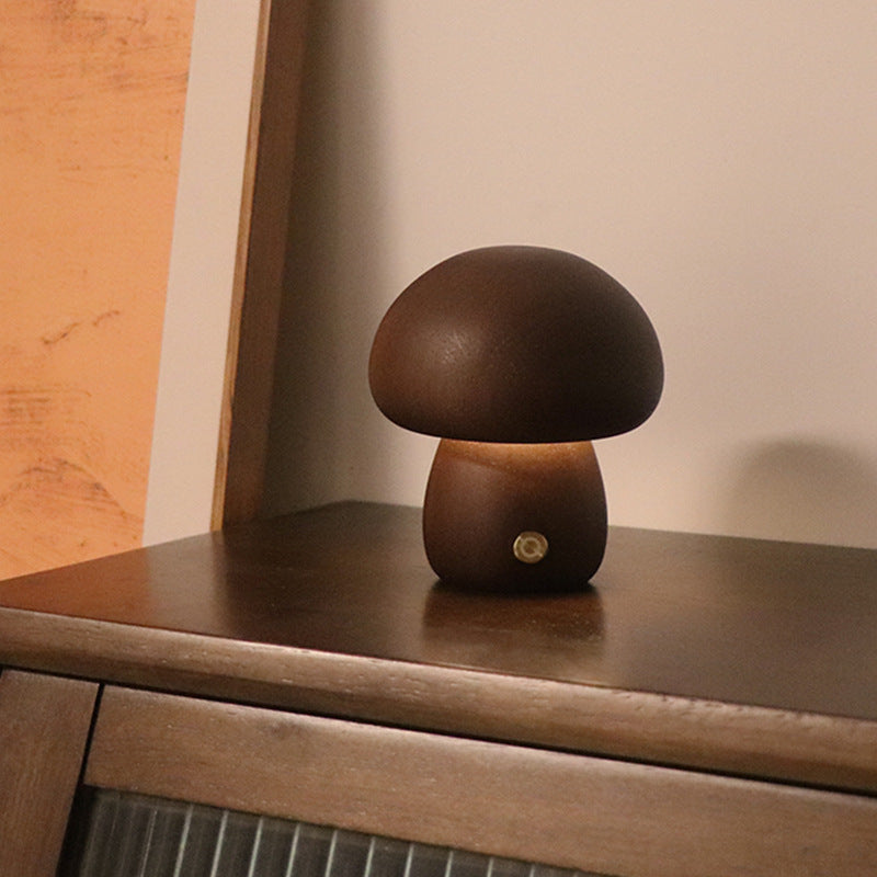 Mushroom LED Night Light With Touch Switch