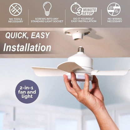 Ceiling Fan with LED Light