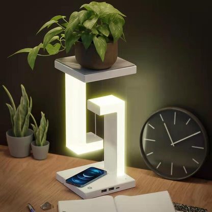 Creative Smartphone Wireless Charging Lamp