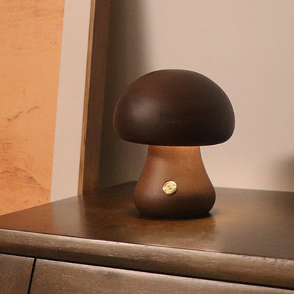 Mushroom LED Night Light With Touch Switch