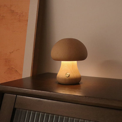 Mushroom LED Night Light With Touch Switch