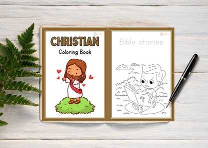 Christian Coloring Book