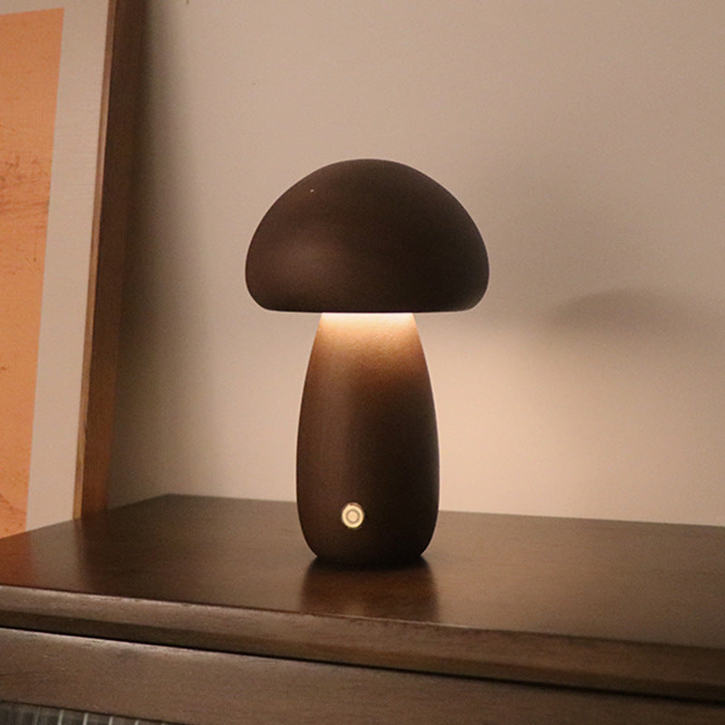 Mushroom LED Night Light With Touch Switch